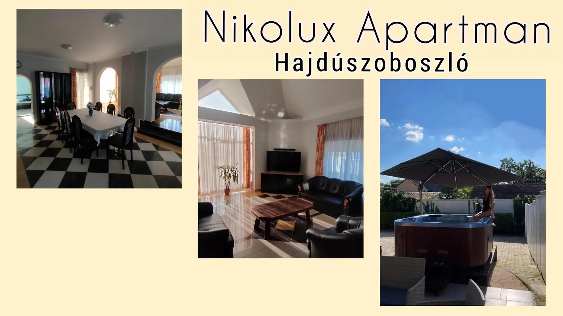 Nikolux Apartman Hajdúszoboszló Magyarország